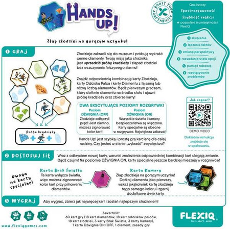 Gra Hands Up! - gra karciana | FLEXIQ