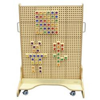 MASTERKIDZ Drewniana Tablica STEM Wolnostojąca