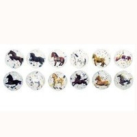 Piłeczka kauczukowa z konikiem