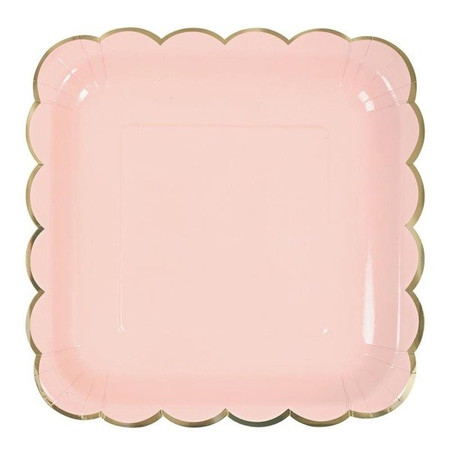 Duże talerzyki Pastelowe