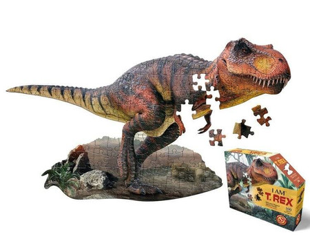 MADD CAPP,  Puzzle konturowe I AM T-REX - 100 elem.