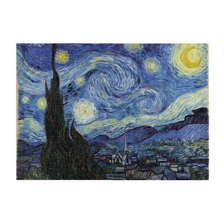 Puzzle 1000 el. Gwiaździsta noc- Van Gogh | Londji®