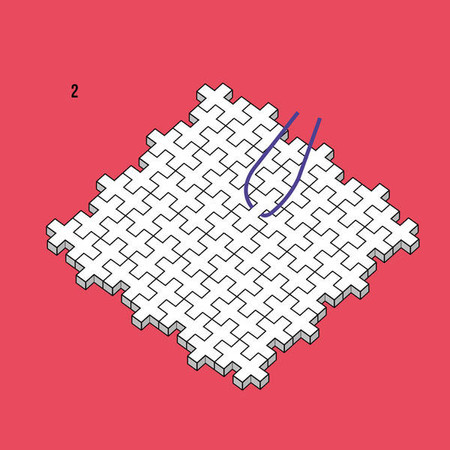 Plus-Plus Mini, Puzzle po numerach 500 szt - Kosmos