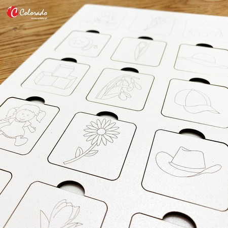 Drewniana tablica do kategoryzowania – część 4