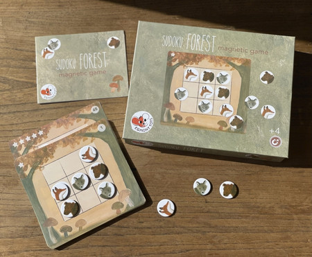 Gra magnetyczna Las sudoku | Egmont Toys®
