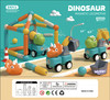 WOOPIE Klocki Magnetyczne Dinozaury Konstrukcyjne 84 el.