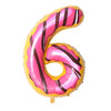Balon foliowy CYFRA ciasteczko donut 40" 85 cm