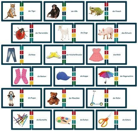 Językowy zestaw edukacyjny Deutsche Worter - Niemiecki