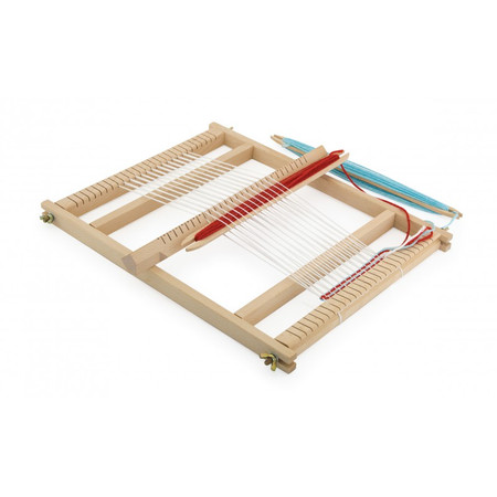 Drewniane krosno tkackie dla dzieci 40x30cm