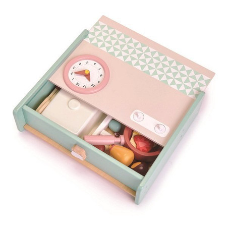 Drewniana kuchnia przenośna, Mini Chef, Tender Leaf Toys