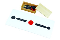 Zestaw strzałek i kółek do analizy zdania I.