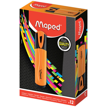 Zakreślacz Fluo Peps Pomarańczowy 1 szt.