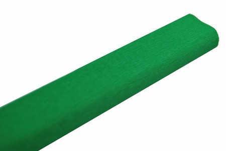 Bibuła marszczona zielona ciemna 50x200cm