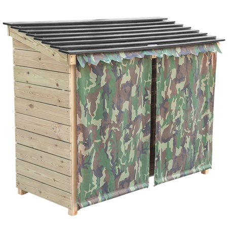 CLASSIC WORLD EDU Drewniany Składzik Ogrodowy Pojemnik