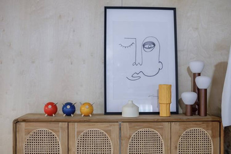 Świnka skarbonka - żółta - barwy sadu