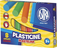 Plastelina 8 kolorów Astra