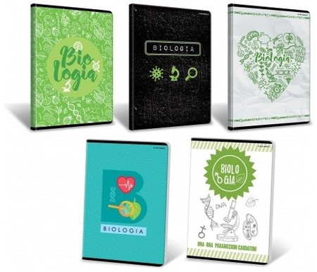 Zeszyt do biologii A5 60k. kratka TOP-2000