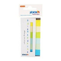 Zakładki Ind. Papier. 45x15mm, 6 Kol.Neon. Summer 180 Kart.