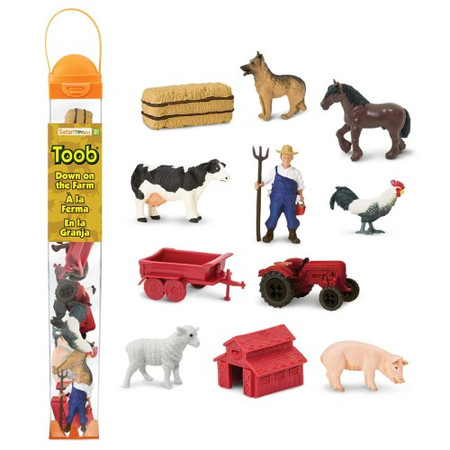 S682604 Na Wsi. Zestaw Figurek w Tubie Safari Ltd.
