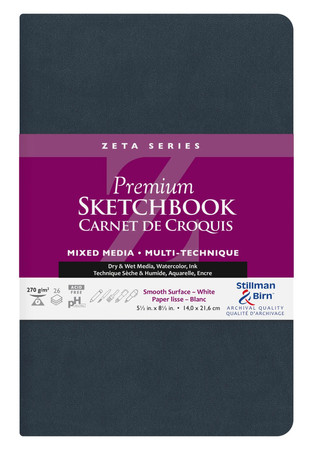 Szkicownik Zeta 14x21,6 cm 270gsm