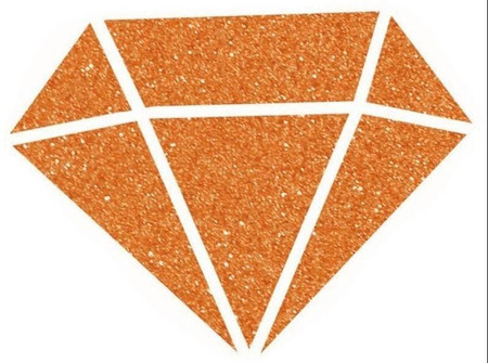 Farba brokatowa Pomarańczowa 80 ml