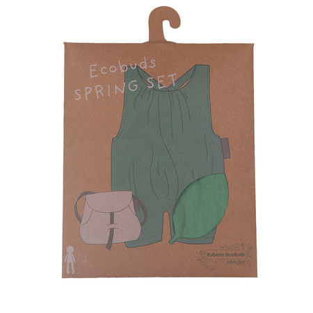 Ubranka dla lalek EcoBuds zestaw Wiosna zabawa z lalkami dzieci Rubens Barn
