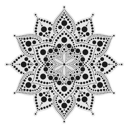 Malowanie kropkami DUO Etniczny 30 cm