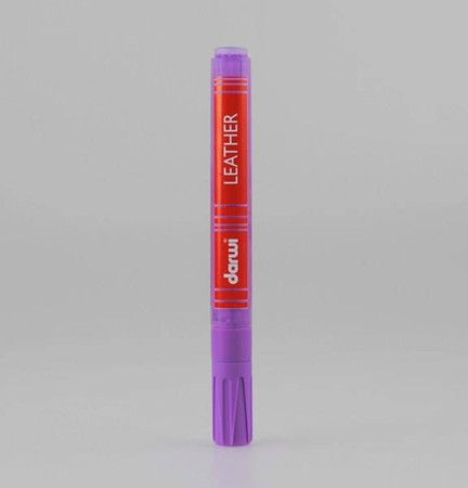 Marker do skóry Fioletowy