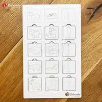 Drewniana tablica do kategoryzowania – część 2