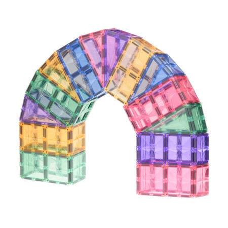 COBLO, magnetyczne klocki konstrukcyjne Pastel 100 elem.