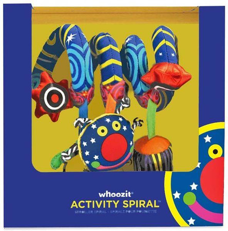 Spirala aktywności - zabawka do łóżeczka, Whoozit, 201890-Manhattan Toy, zabawki dla niemowlaków