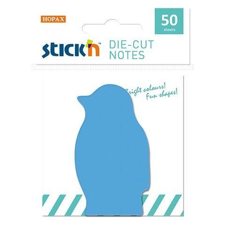 Notesy Kształty, 70x70, 50 Kart. Pingwin