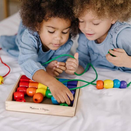 Zestaw dużych koralików do nawlekania