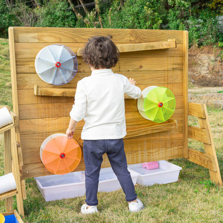 CLASSIC WORLD EDU Drewniana  Ściana Zabawa Wodą