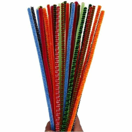 Druciki kreatywne Kolorowe 6 mm L: 30 cm 30 szt.