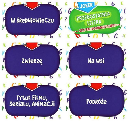 Gra Ostatnia litera wersja Mini