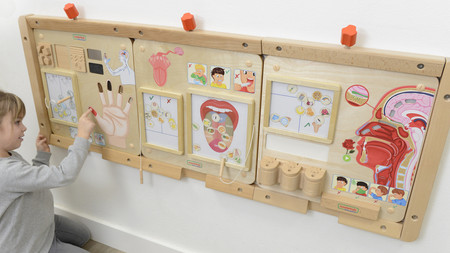 MASTERKIDZ Tablica Edukacyjna Zmysł Dotyku