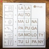 Krzyżówka Obrazkowo-Sylabowa Nr 2