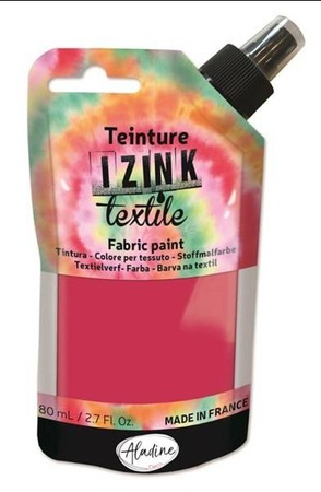 Farba płynna do tkanin 80ml Malinowa