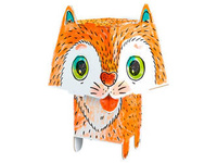 Kolorowanka 3D Cube head - Kotek 3l+ MONUMI