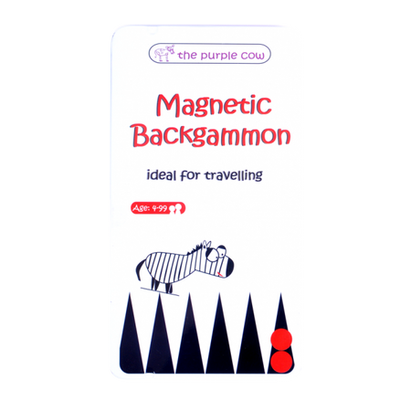 Gra magnetyczna The Purple Cow - Backgammon (Tryktrak)