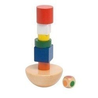 Balansująca wieża - gra drewniana