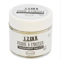 Puder do Embossingu brokat. Transparent