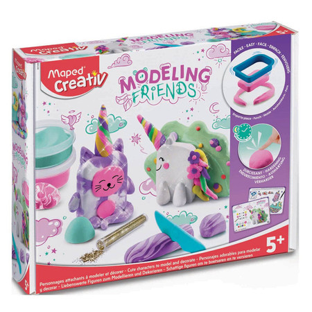 Creativ masa plastyczna Friends magiczne zwierzaki 2x18g, 1x31g (6)