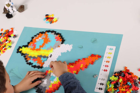 Plus-Plus Mini, Puzzle po numerach 500 szt - Kosmos