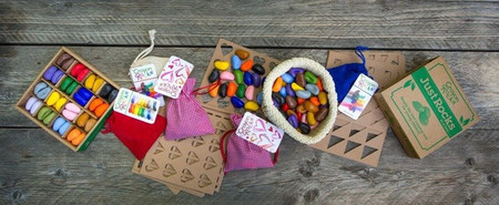 Kredki Crayon Rocks w bawełnianym woreczku  - 8 kolorów