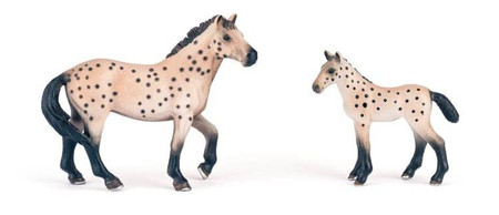 Zestaw 25 Koni Faunica (Cętkowane i Brązowe)