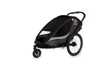 Hamax - Przyczepka rowerowa COCOON, podwójna - Grey/black