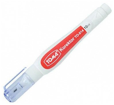 Korektor w długopisie z metalową końcówką 10 ml