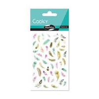 Naklejki 3D wypukłe Piórka